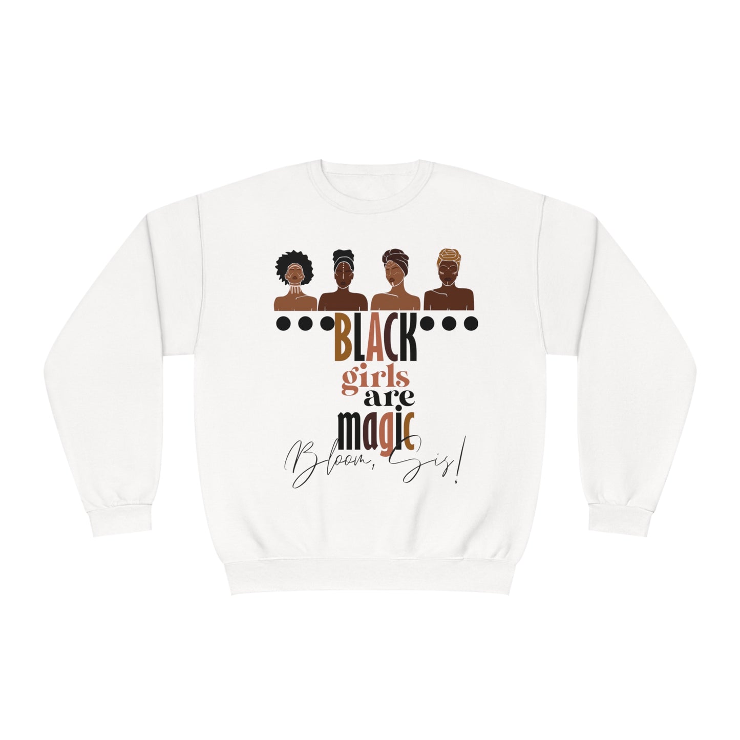 Black Girls Are Magic ® Crewneck Sweatshirt