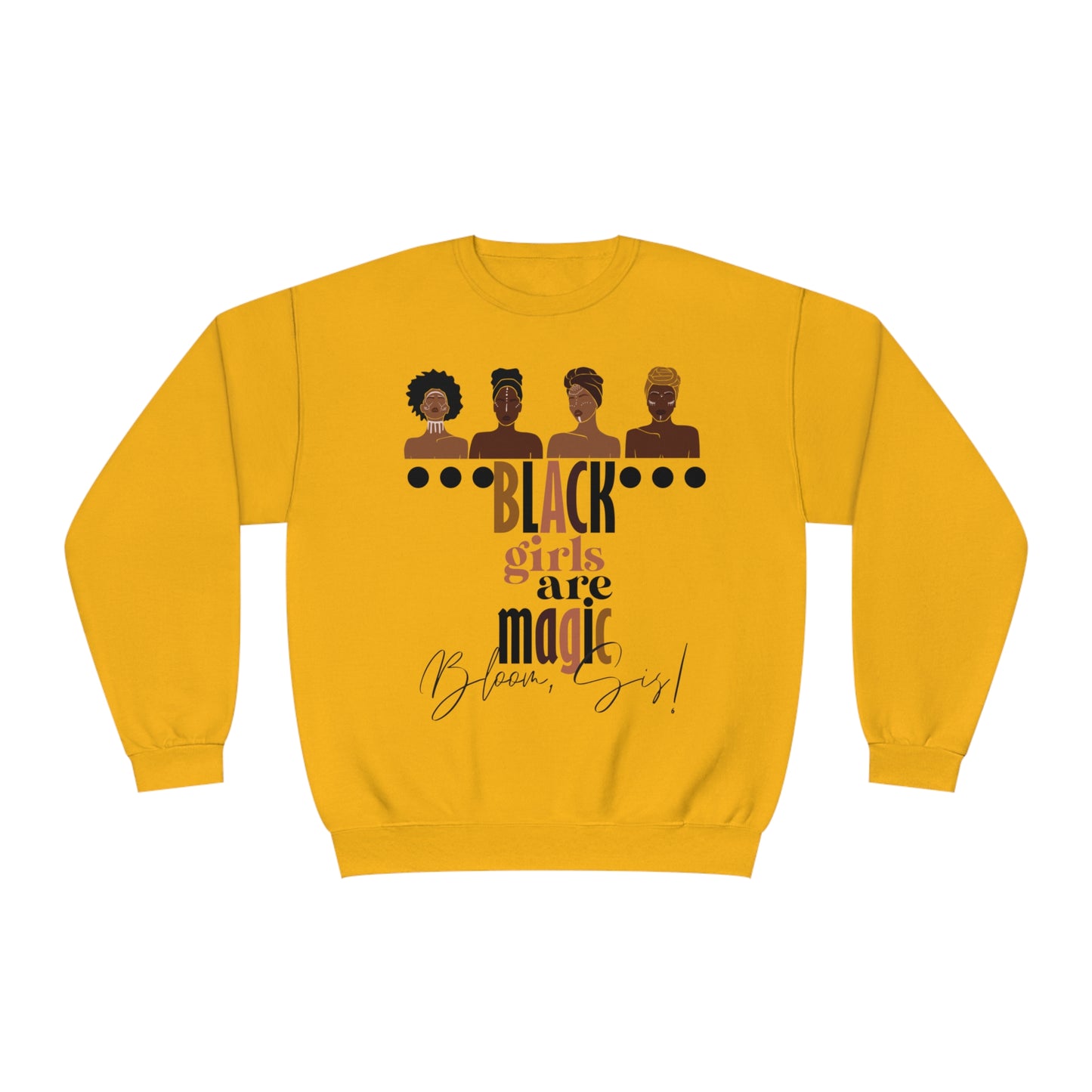 Black Girls Are Magic ® Crewneck Sweatshirt